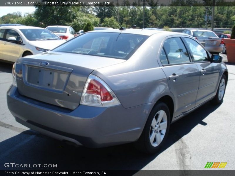 Tungsten Grey Metallic / Charcoal Black 2007 Ford Fusion SE