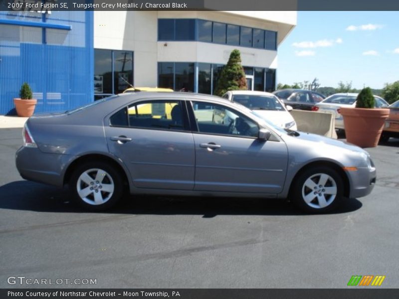 Tungsten Grey Metallic / Charcoal Black 2007 Ford Fusion SE