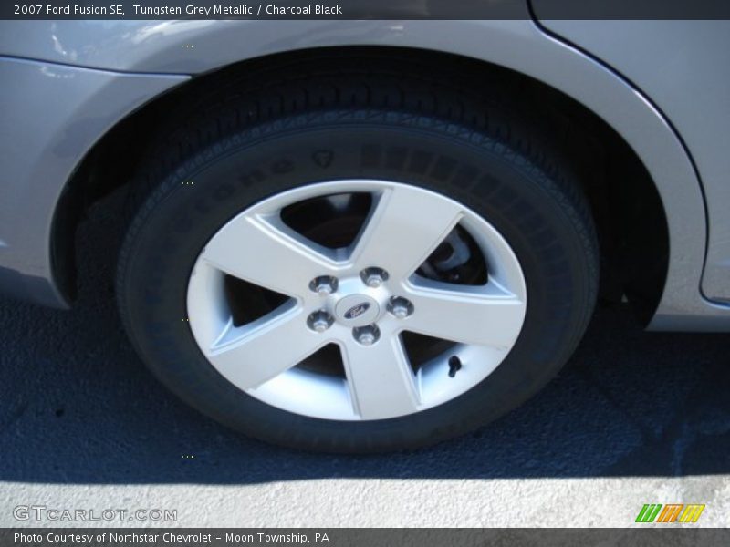 Tungsten Grey Metallic / Charcoal Black 2007 Ford Fusion SE
