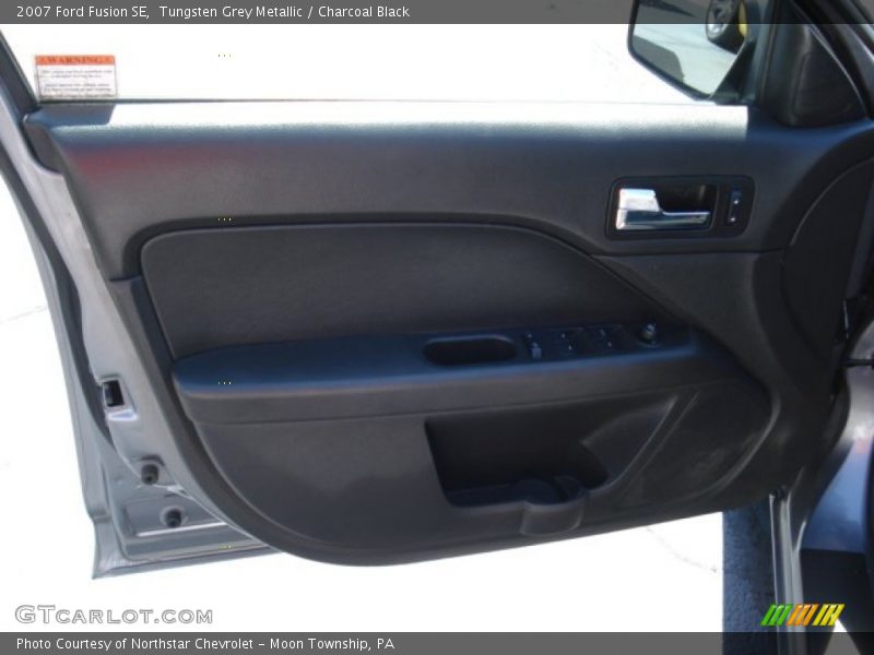 Tungsten Grey Metallic / Charcoal Black 2007 Ford Fusion SE