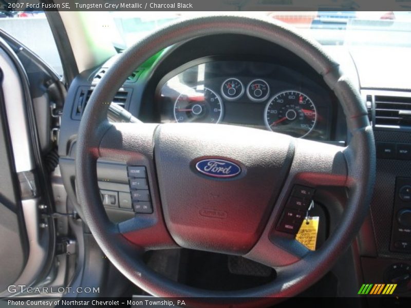 Tungsten Grey Metallic / Charcoal Black 2007 Ford Fusion SE