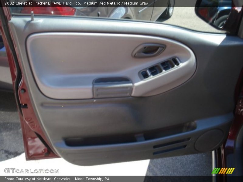 Medium Red Metallic / Medium Gray 2002 Chevrolet Tracker LT 4WD Hard Top