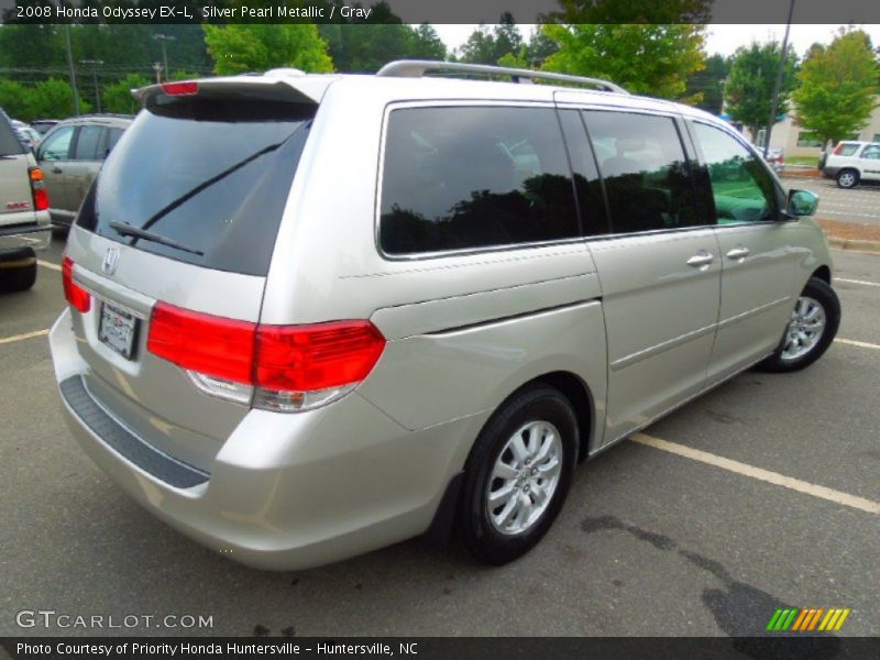 Silver Pearl Metallic / Gray 2008 Honda Odyssey EX-L