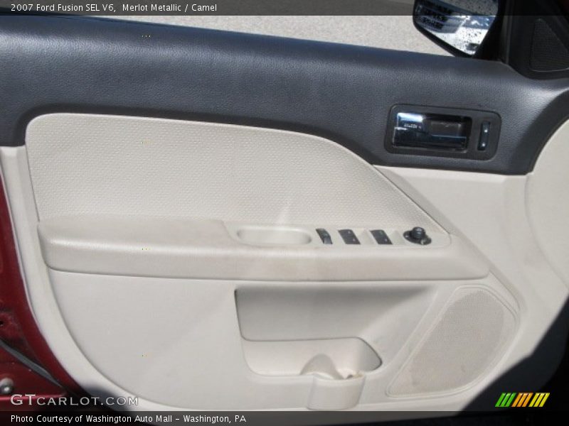 Merlot Metallic / Camel 2007 Ford Fusion SEL V6