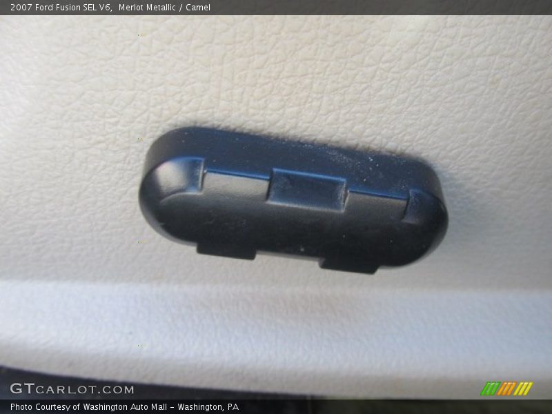 Merlot Metallic / Camel 2007 Ford Fusion SEL V6
