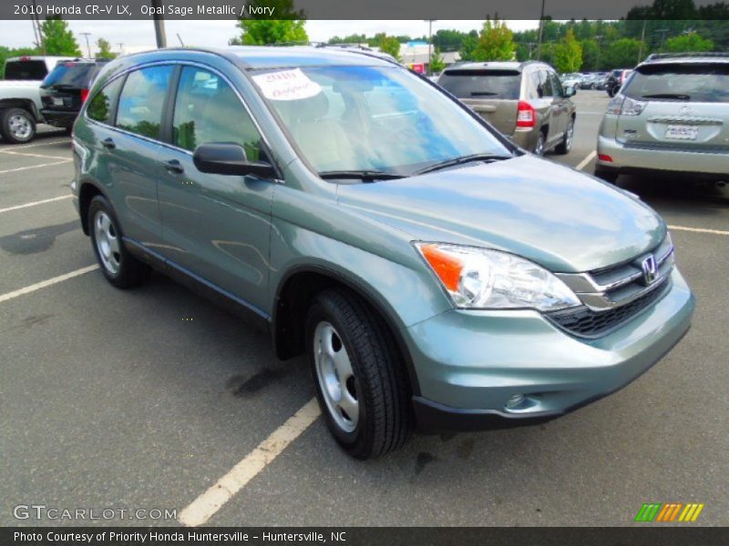 Opal Sage Metallic / Ivory 2010 Honda CR-V LX