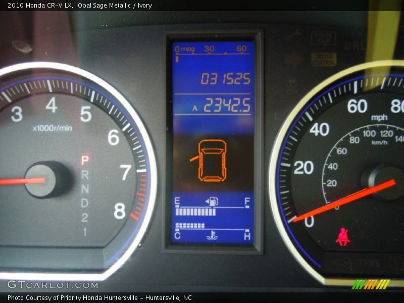 Opal Sage Metallic / Ivory 2010 Honda CR-V LX