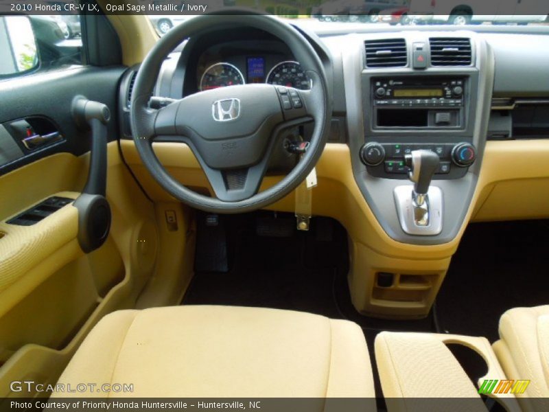 Dashboard of 2010 CR-V LX