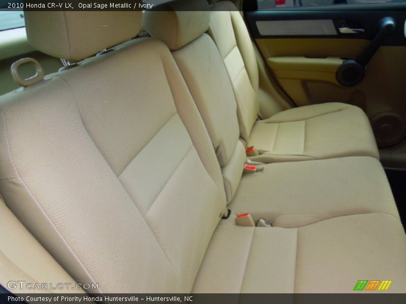 Rear Seat of 2010 CR-V LX