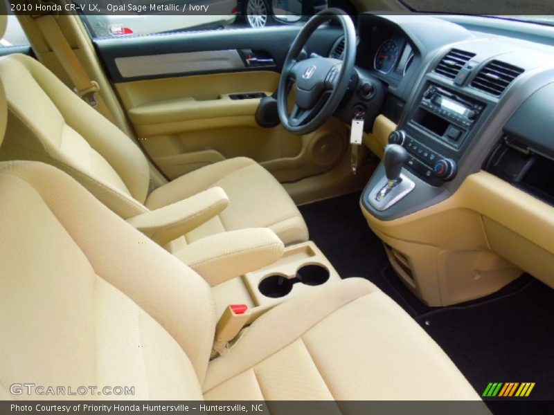 Opal Sage Metallic / Ivory 2010 Honda CR-V LX