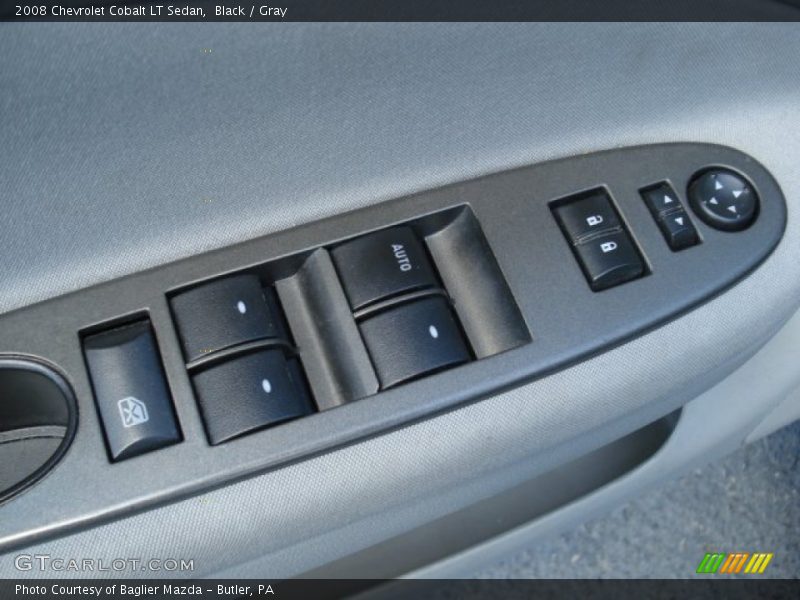 Black / Gray 2008 Chevrolet Cobalt LT Sedan