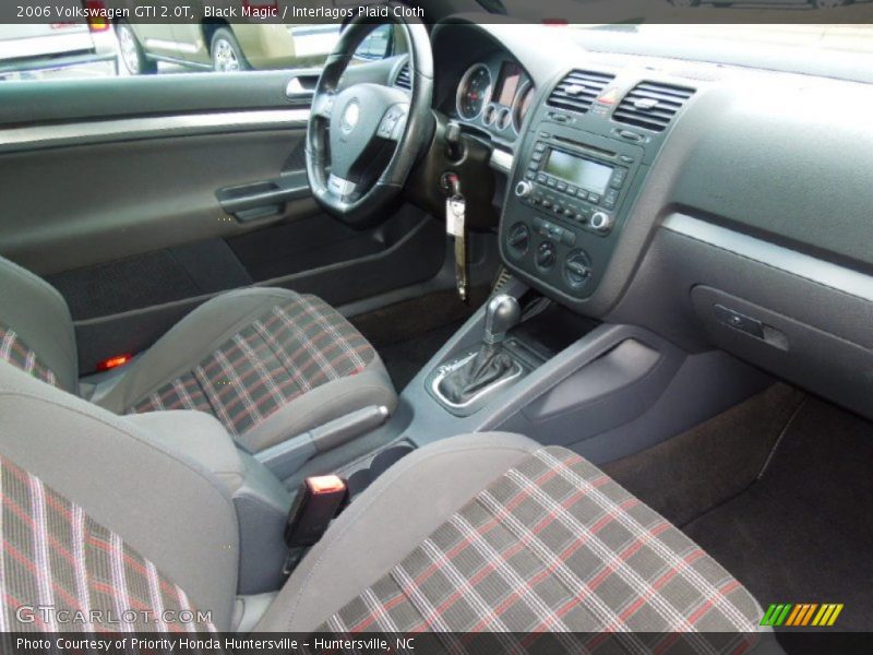 Black Magic / Interlagos Plaid Cloth 2006 Volkswagen GTI 2.0T