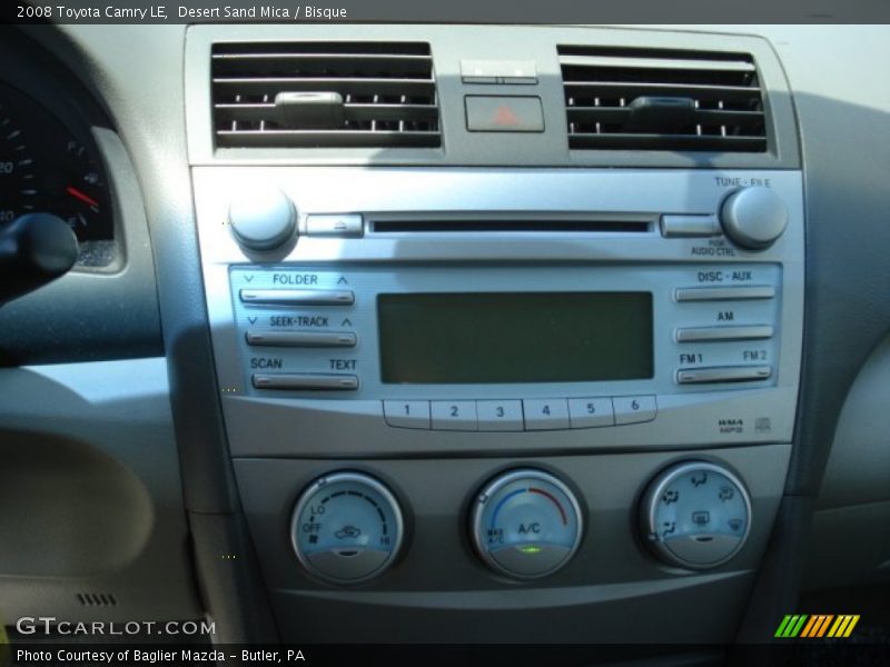 Desert Sand Mica / Bisque 2008 Toyota Camry LE