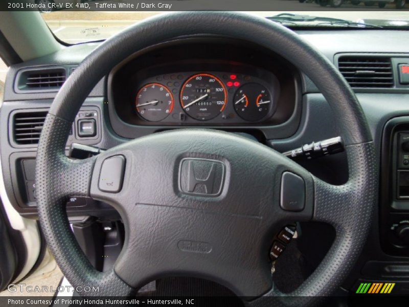 Taffeta White / Dark Gray 2001 Honda CR-V EX 4WD