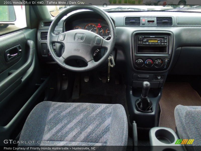 Taffeta White / Dark Gray 2001 Honda CR-V EX 4WD