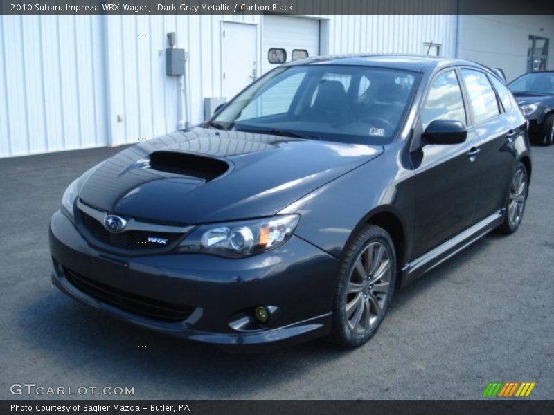 Dark Gray Metallic / Carbon Black 2010 Subaru Impreza WRX Wagon
