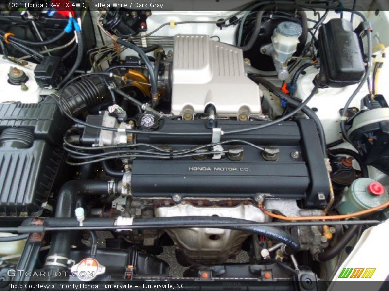 Taffeta White / Dark Gray 2001 Honda CR-V EX 4WD