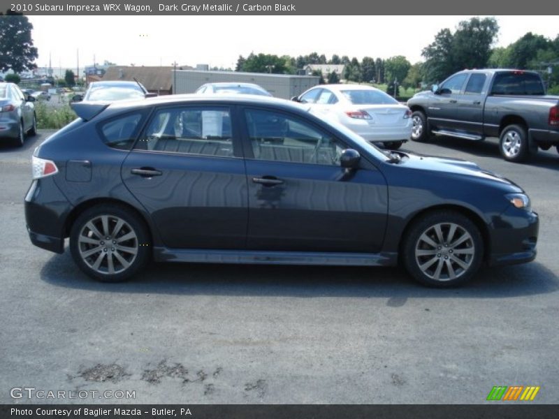 Dark Gray Metallic / Carbon Black 2010 Subaru Impreza WRX Wagon