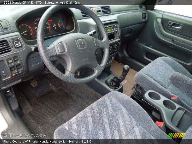 Taffeta White / Dark Gray 2001 Honda CR-V EX 4WD