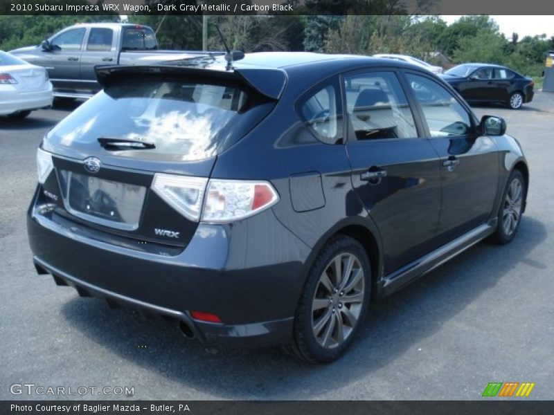 Dark Gray Metallic / Carbon Black 2010 Subaru Impreza WRX Wagon
