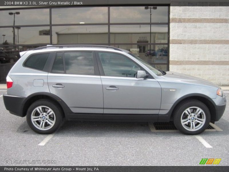 Silver Grey Metallic / Black 2004 BMW X3 3.0i