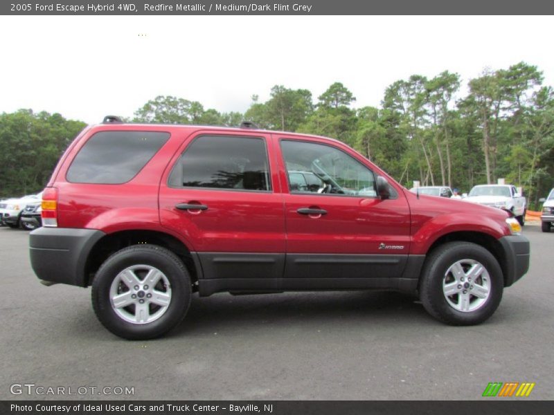 Redfire Metallic / Medium/Dark Flint Grey 2005 Ford Escape Hybrid 4WD