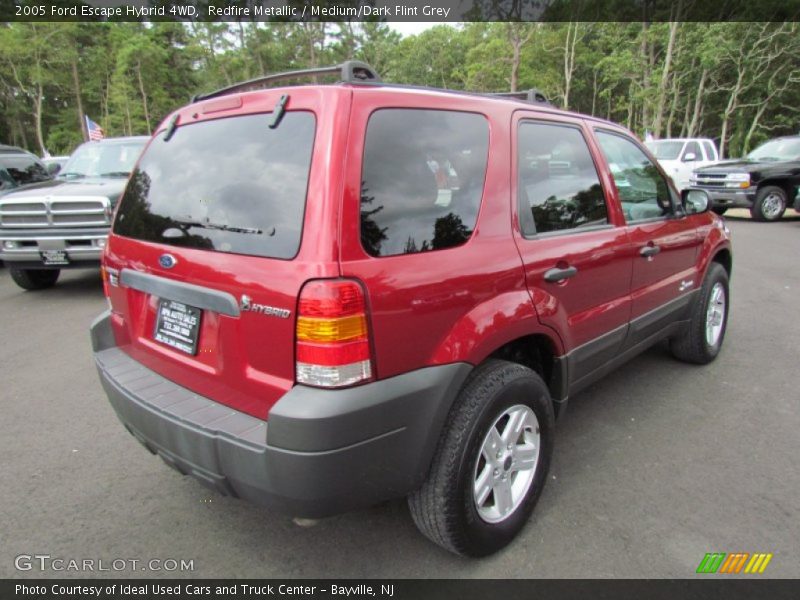 Redfire Metallic / Medium/Dark Flint Grey 2005 Ford Escape Hybrid 4WD