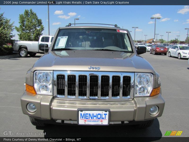 Light Khaki Metallic / Dark Slate Gray/Light Graystone 2006 Jeep Commander Limited 4x4