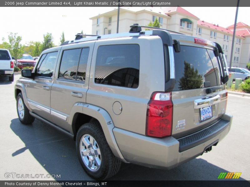 Light Khaki Metallic / Dark Slate Gray/Light Graystone 2006 Jeep Commander Limited 4x4