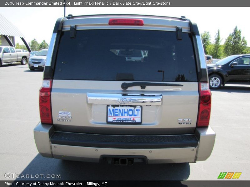 Light Khaki Metallic / Dark Slate Gray/Light Graystone 2006 Jeep Commander Limited 4x4