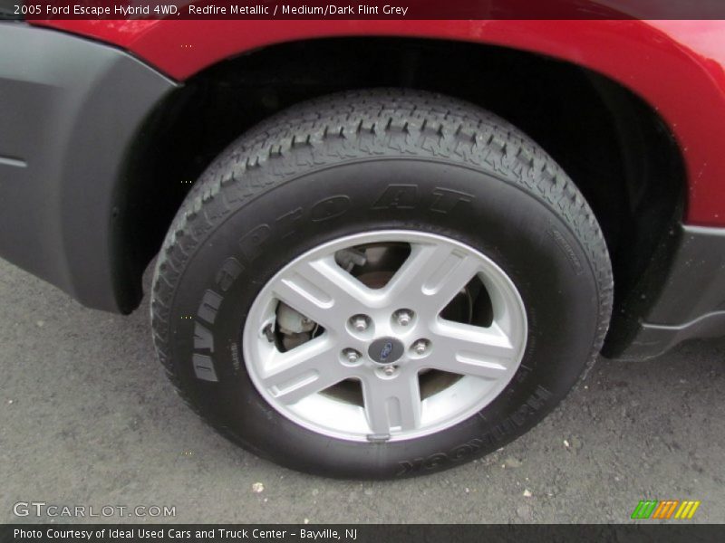 Redfire Metallic / Medium/Dark Flint Grey 2005 Ford Escape Hybrid 4WD