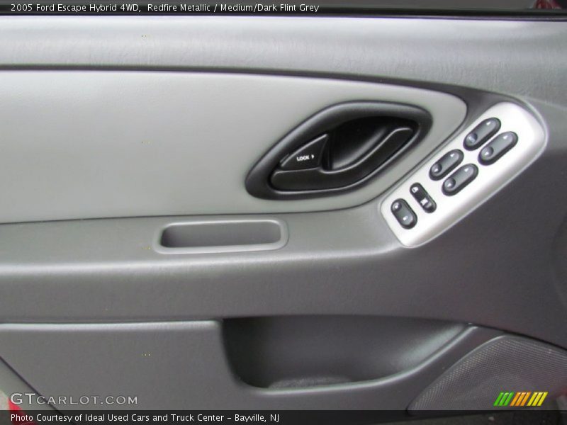 Redfire Metallic / Medium/Dark Flint Grey 2005 Ford Escape Hybrid 4WD