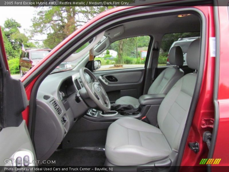 Redfire Metallic / Medium/Dark Flint Grey 2005 Ford Escape Hybrid 4WD