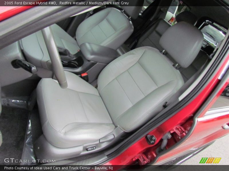 Redfire Metallic / Medium/Dark Flint Grey 2005 Ford Escape Hybrid 4WD