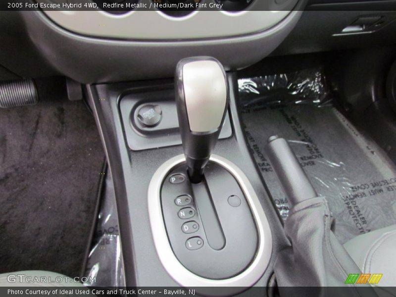 Redfire Metallic / Medium/Dark Flint Grey 2005 Ford Escape Hybrid 4WD