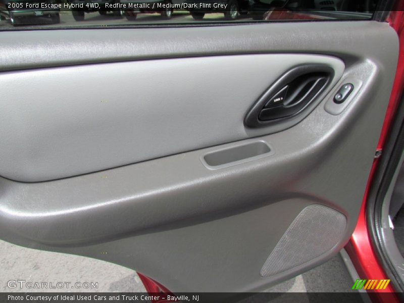Redfire Metallic / Medium/Dark Flint Grey 2005 Ford Escape Hybrid 4WD