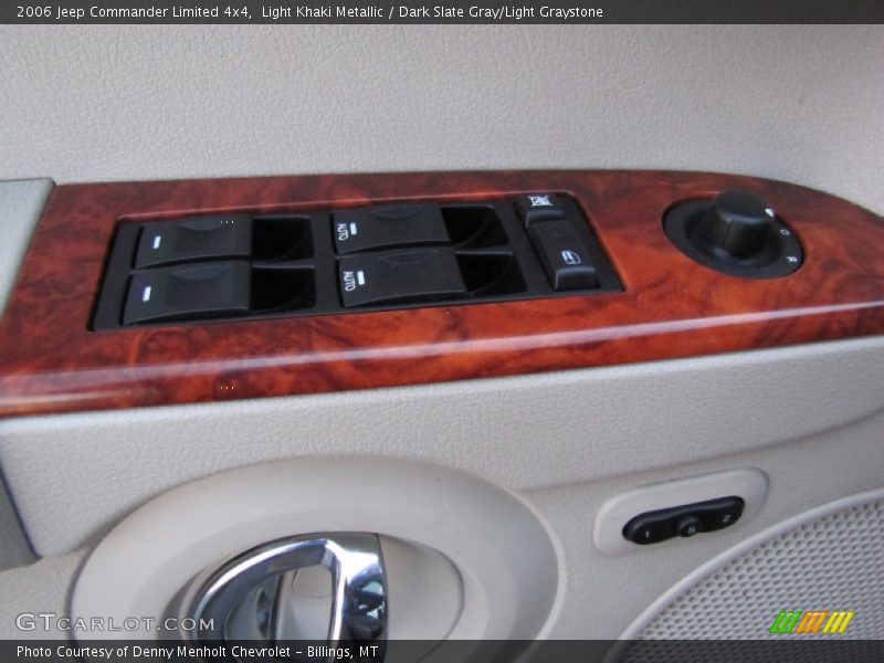 Light Khaki Metallic / Dark Slate Gray/Light Graystone 2006 Jeep Commander Limited 4x4