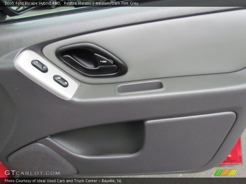 Redfire Metallic / Medium/Dark Flint Grey 2005 Ford Escape Hybrid 4WD