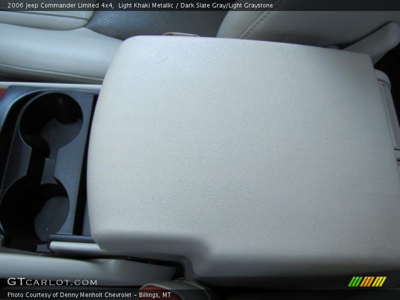 Light Khaki Metallic / Dark Slate Gray/Light Graystone 2006 Jeep Commander Limited 4x4