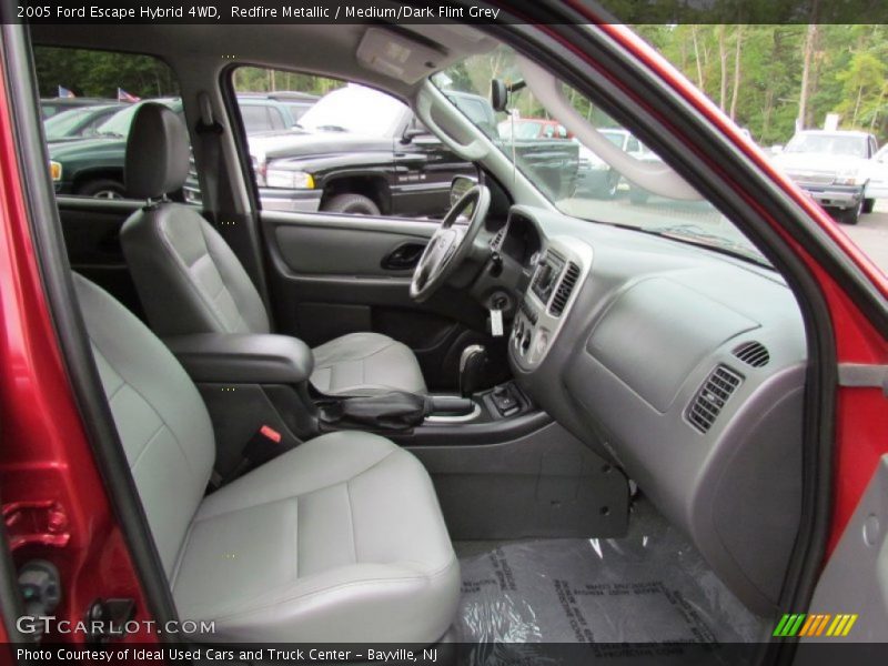 Redfire Metallic / Medium/Dark Flint Grey 2005 Ford Escape Hybrid 4WD