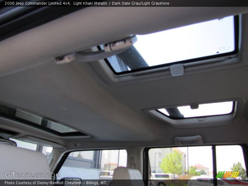 Light Khaki Metallic / Dark Slate Gray/Light Graystone 2006 Jeep Commander Limited 4x4