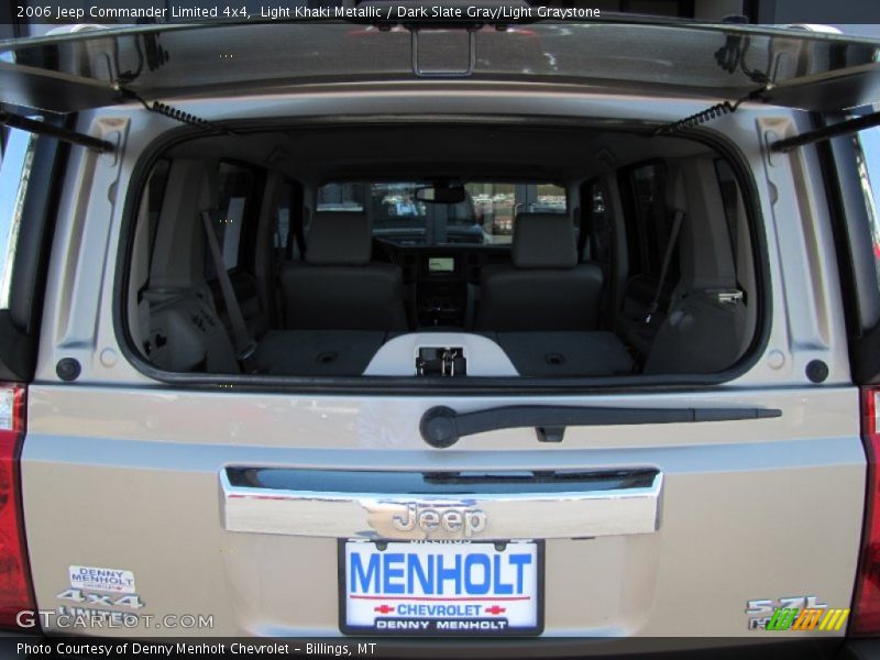 Light Khaki Metallic / Dark Slate Gray/Light Graystone 2006 Jeep Commander Limited 4x4
