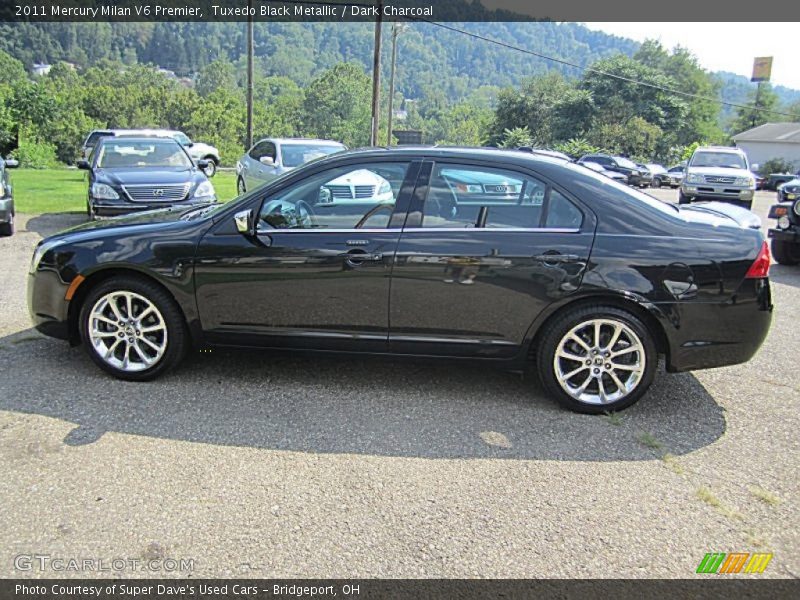 Tuxedo Black Metallic / Dark Charcoal 2011 Mercury Milan V6 Premier