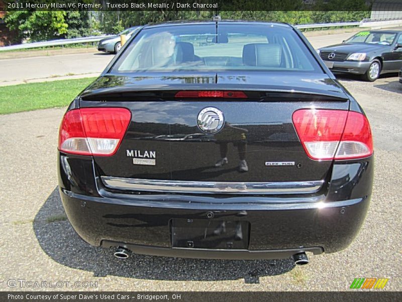 Tuxedo Black Metallic / Dark Charcoal 2011 Mercury Milan V6 Premier