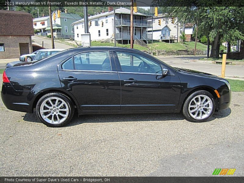 Tuxedo Black Metallic / Dark Charcoal 2011 Mercury Milan V6 Premier
