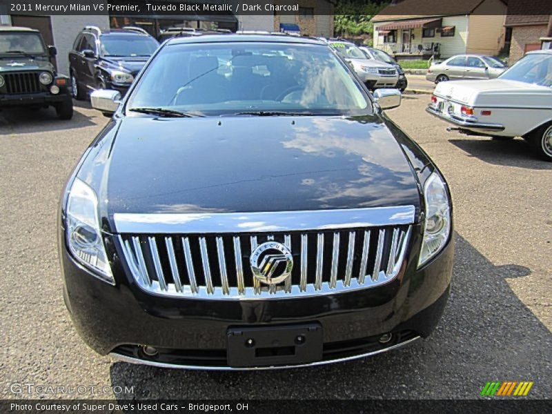Tuxedo Black Metallic / Dark Charcoal 2011 Mercury Milan V6 Premier