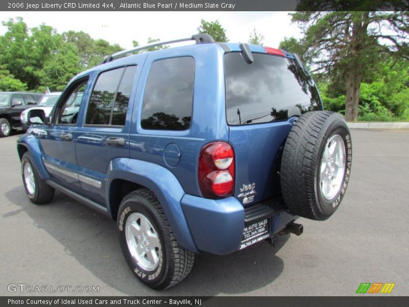 Atlantic Blue Pearl / Medium Slate Gray 2006 Jeep Liberty CRD Limited 4x4