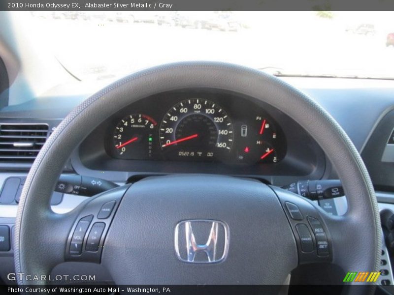 Alabaster Silver Metallic / Gray 2010 Honda Odyssey EX