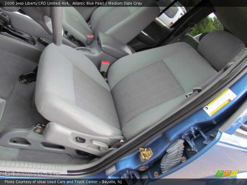 Atlantic Blue Pearl / Medium Slate Gray 2006 Jeep Liberty CRD Limited 4x4