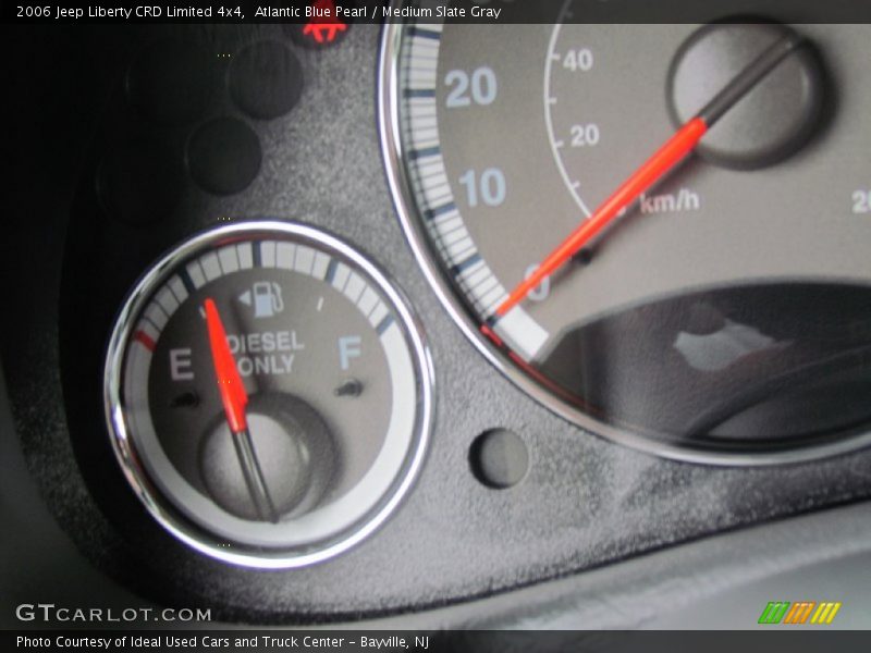 Atlantic Blue Pearl / Medium Slate Gray 2006 Jeep Liberty CRD Limited 4x4